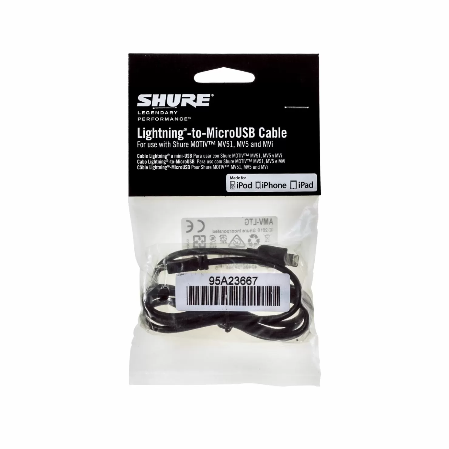 Shure AMV-LTG | Accessories