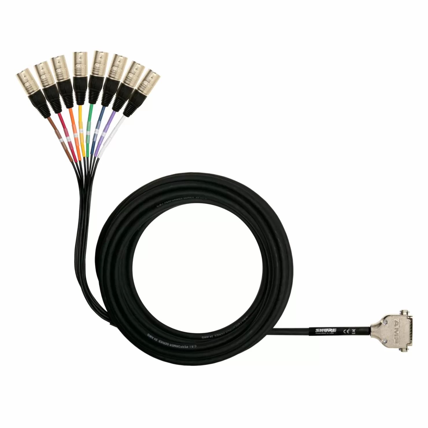 Shure DB25-XLRM | Accessories