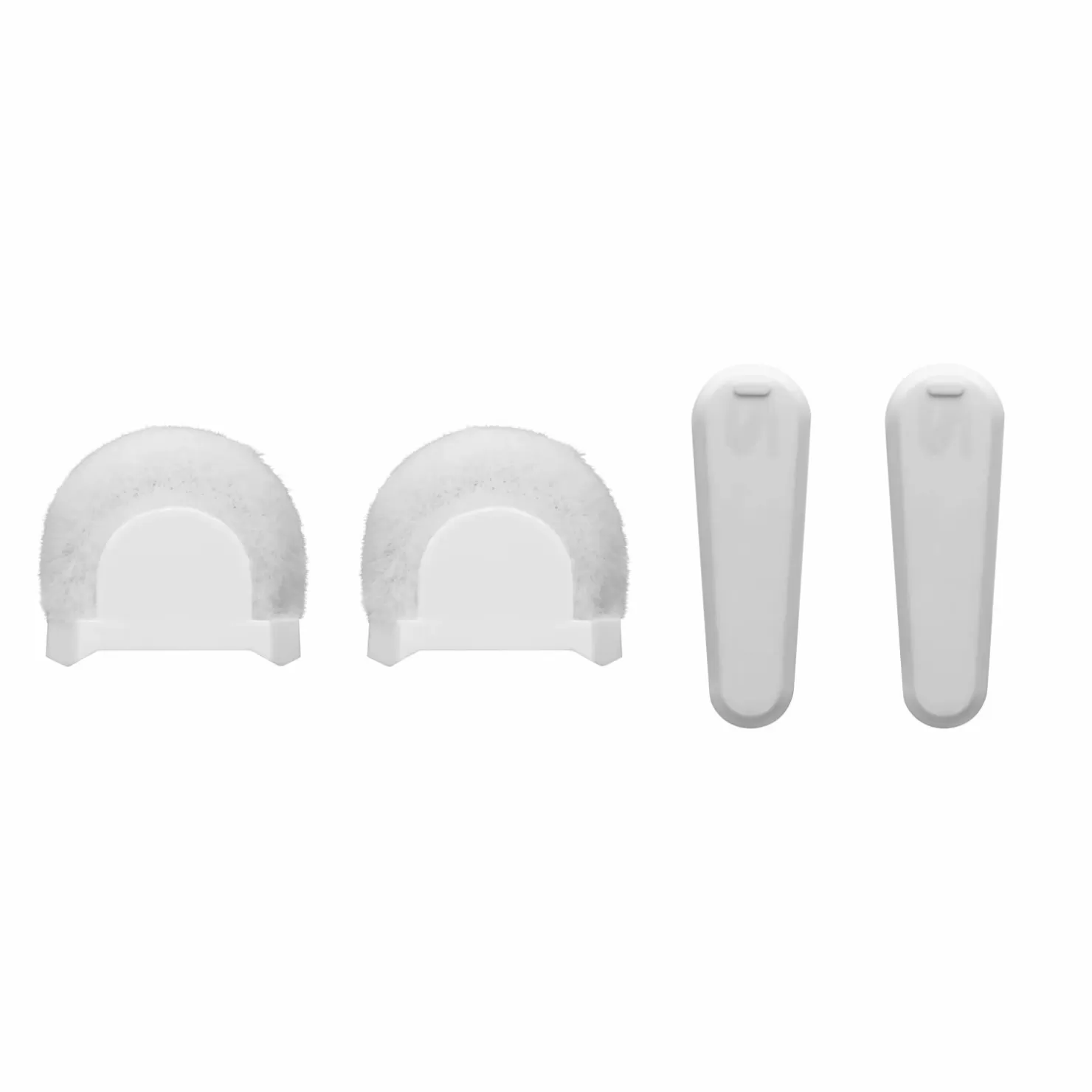 Shure MoveMic White Windscreen & Clip (2 Pack) | Accessories